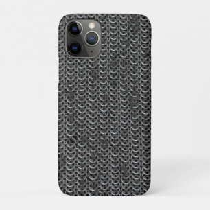 Medieval Knight Templar Chain-Mail effect iPhone 11 Pro Hoesje