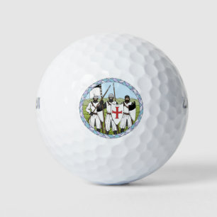 Medieval Knight Templar Golfballen