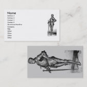 Medieval Knight Visitekaartje (Voorkant / Achterkant)