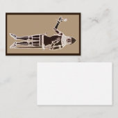 Medieval Knight visitekaartje (Voorkant / Achterkant)