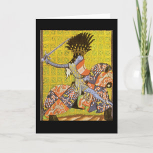 Medieval Knight Wenskaart Kaart