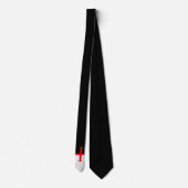 Medieval Knights Templar Cross Flag Stropdas (Achterkant)