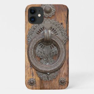 Medieval Knocker op oude Spaanse houten deur iPhone 11 Hoesje