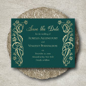 Medieval koninklijke Rozen Weddenschap Opslaan Dat Save The Date