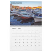 Medieval Kroatische ouderplaatsen in het Adriatisc Kalender (Jan 2026)