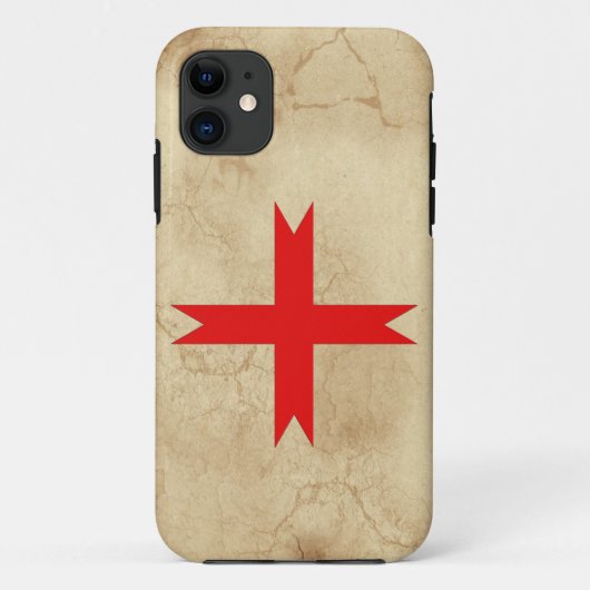 Medieval Kruis van de Knachten Templar Case-Mate iPhone Case (Achterkant)