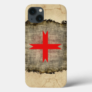 Medieval Kruis van de Knachten Templar iPhone 13 Hoesje