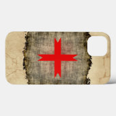 Medieval Kruis van de Knachten Templar Case-Mate iPhone Case (Achterkant (horizontaal))