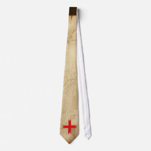 Medieval Kruis van de Knachten Templar Stropdas