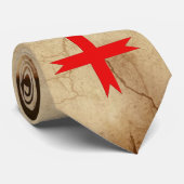 Medieval Kruis van de Knachten Templar Stropdas (Opgerold)