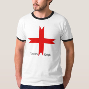 Medieval Kruis van de Knachten Templar T-shirt