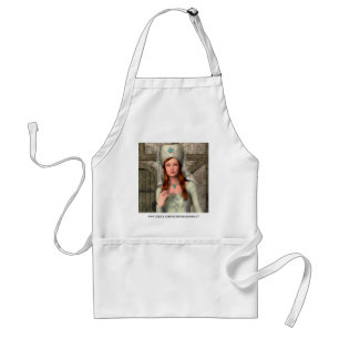 Medieval Lady Standaard Schort