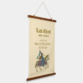 Medieval “Last Quest Bachelorette Welcome Hangend Wandkleed (Gebogen)