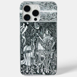 MEDIEVAL LEGENDS Lady en Knight Horseback Floral iPhone 15 Pro Max Hoesje
