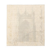 Medieval Letterhead - Palimpsest Notitieblok (Voorkant)