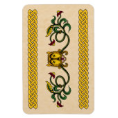 Medieval Lion Design Magneet (Verticaal)