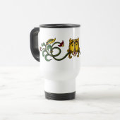 Medieval Lion Design Reisbeker (Voorkant links)
