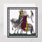 Medieval Love Poem Kaart (Voorkant / Achterkant)