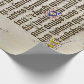 Medieval Manuscript Cadeaupapier (Hoek)