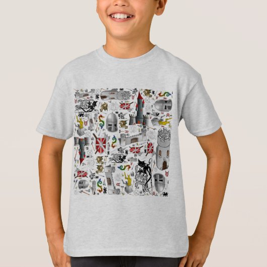 Medieval Mash-up T-shirt (Voorkant)