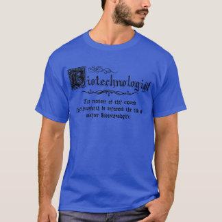 Medieval Master Biotechnology T-shirt