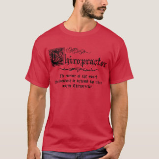 Medieval Master Chiropractor T-shirt
