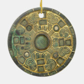 Medieval Medallion Keramisch Ornament (Achterkant)