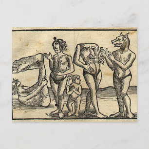 Medieval Monsters Briefkaart