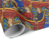 Medieval Nautical Frolic Cadeaupapier (Rol Hoek)