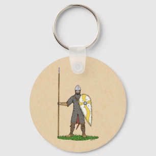 Medieval Norman Knight Circa 1066 Sleutelhanger