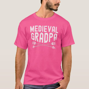 Medieval opa Bowman Arrow Bow Archer Archery T-shirt