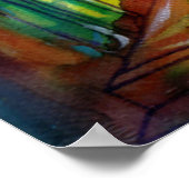 Medieval overnachting Florence Poster (Hoek)