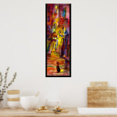 Medieval overnachting Florence Poster (Keuken)