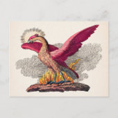 medieval Phoenix Briefkaart (Voorkant)