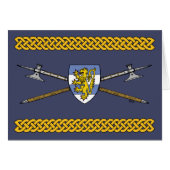 Medieval Poleaxen en Shield (Voorkant Horizontaal)