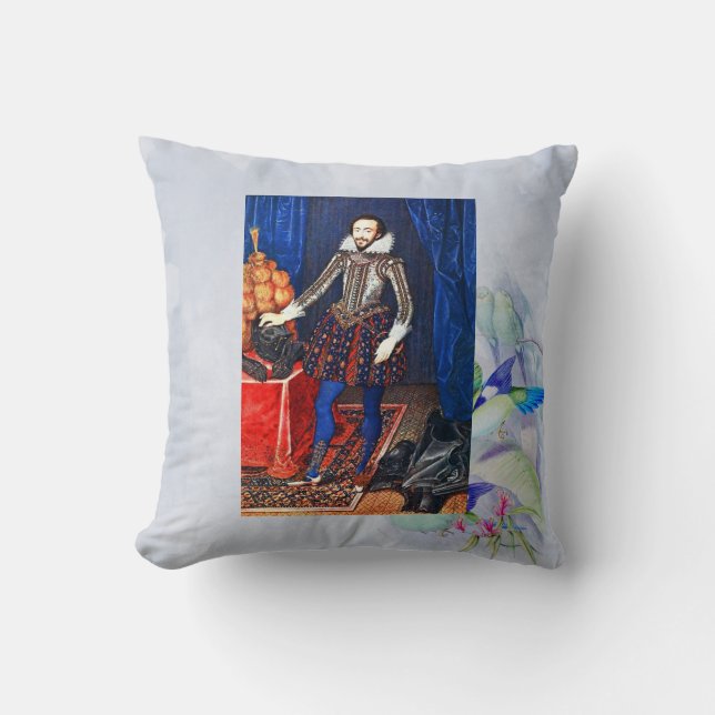 Medieval Portrait Pillow Kussen (Voorkant)