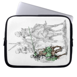 Medieval Renaissance Knachten Laptop Sleeve