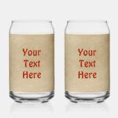 Medieval Russian Bogatyr Blikvorm Glas (Achterkant)