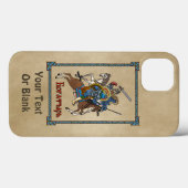 Medieval Russian Bogatyr Case-Mate iPhone Case (Achterkant (horizontaal))