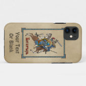 Medieval Russian Bogatyr Case-Mate iPhone Case (Achterkant (horizontaal))