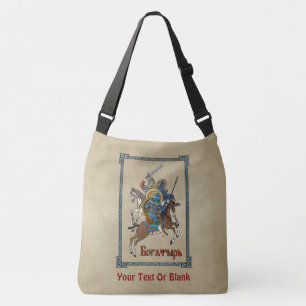 Medieval Russian Bogatyr Crossbody Tas