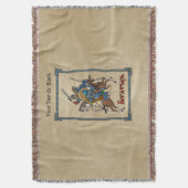 Medieval Russian Bogatyr Deken (Voorkant Verticaal)