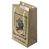 Medieval Russian Bogatyr Klein Cadeauzakje (Voorkant Gekanteld)