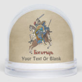 Medieval Russian Bogatyr Sneeuwbol (Voorkant)