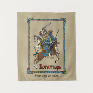 Medieval Russian Bogatyr Wandkleed