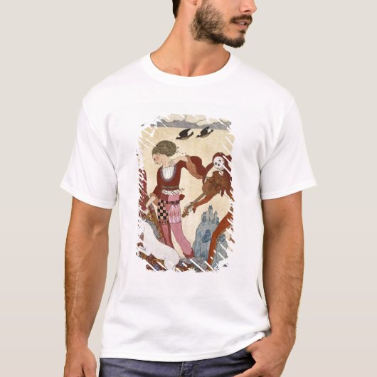 Medieval Scene van Georges Barbier T-shirt (Voorkant)