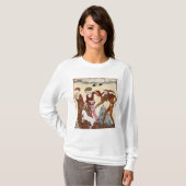 Medieval Scene van Georges Barbier T-shirt (Voorkant volledig)