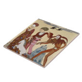 Medieval Scene van Georges Barbier Tegeltje (Zijkant)