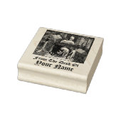 Medieval Scriptorium Monk Sjabloon Rubber Stempel (Stempel)