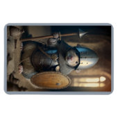 Medieval Shield Rat Magnet Magneet (Horizontaal)